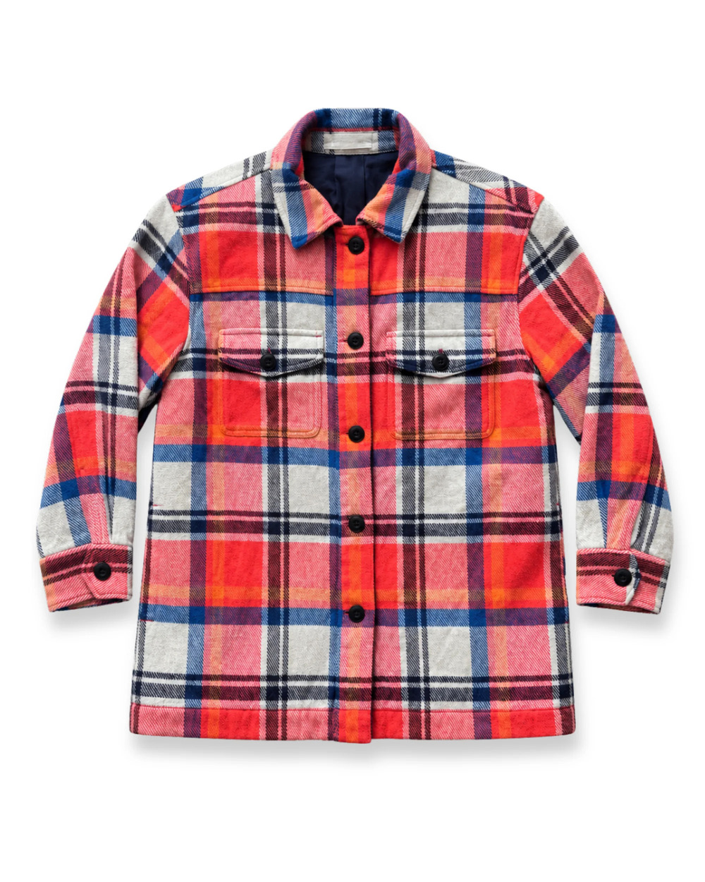 Outerknown Blanket Shirt Jacket in Plaid